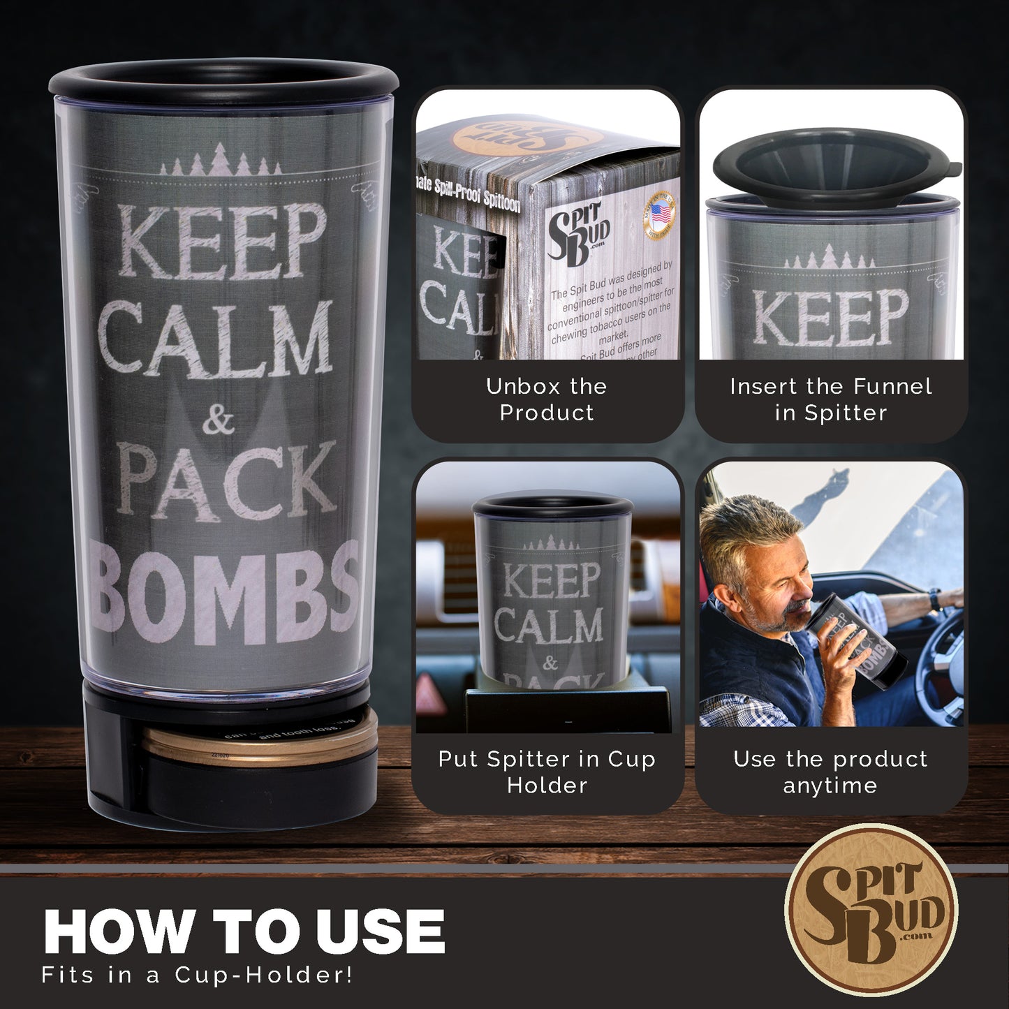 Keep Calm and Pack Bombs