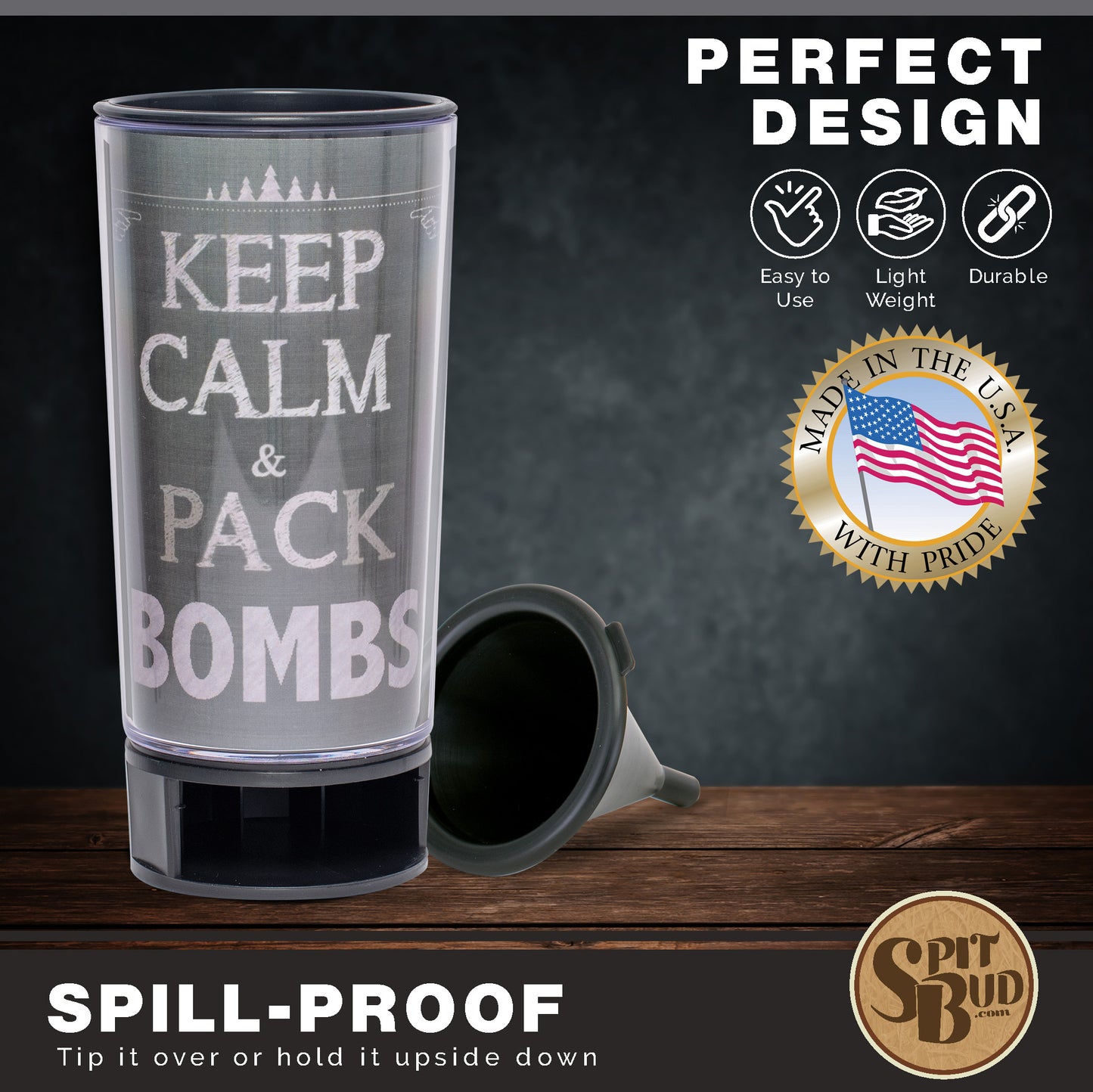 Keep Calm and Pack Bombs