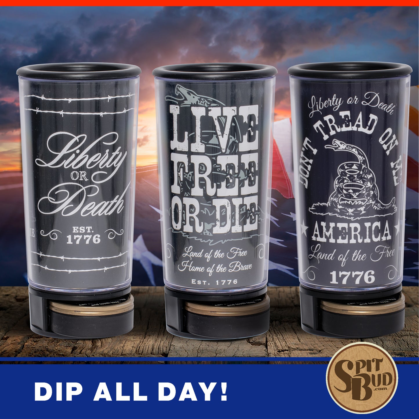 LIBERTY Combo Dip Pack (3) Spit Buds
