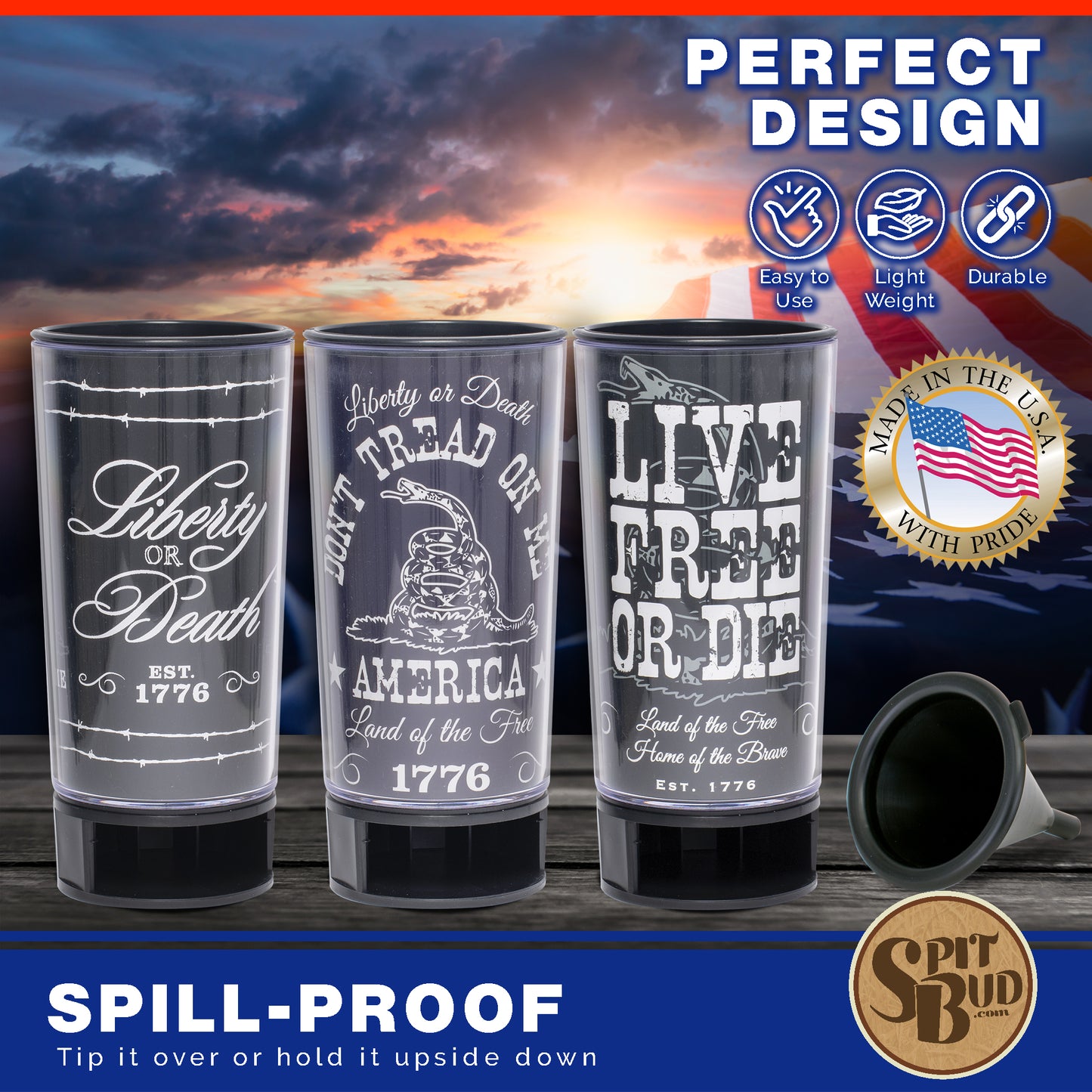 LIBERTY Combo Dip Pack (3) Spit Buds