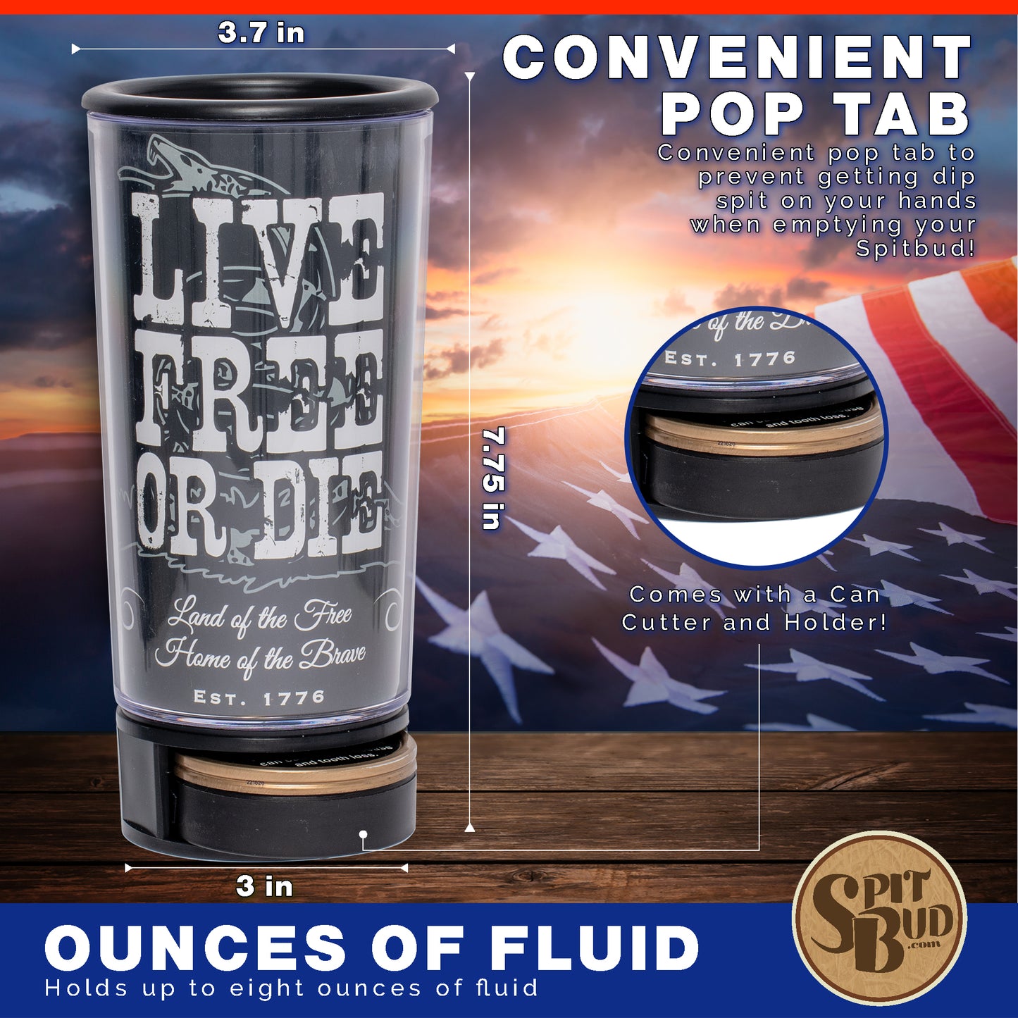 LIBERTY Combo Dip Pack (3) Spit Buds
