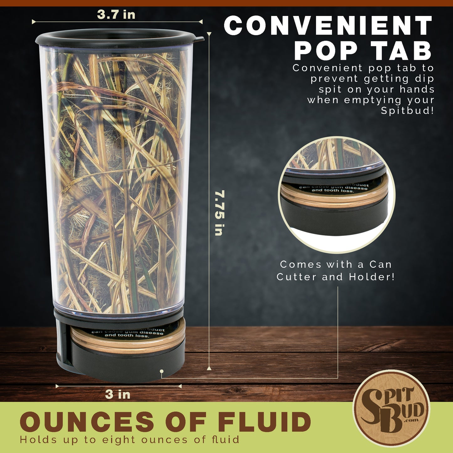 Mossy Oak Combo Dip Pack (3) Spit Buds